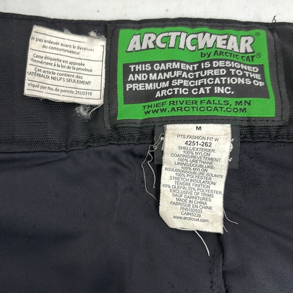 Arctic Cat Arcticwear Snow Machine Pants sz M - Picture 10 of 17